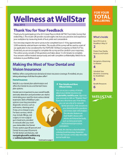 May 2015 - Wellness at WellStar