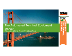 The Automated Terminal Equipment Market