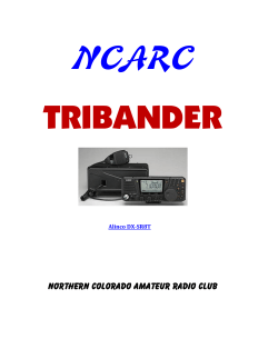 April 2015 - Northern Colorado Amateur Radio Club