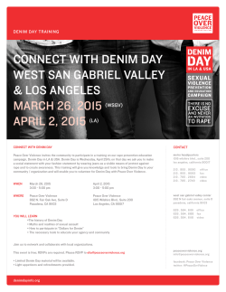 CONNECT WITH DENIM DAY WEST SAN GABRIEL VALLEY & LOS