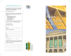 Iowa Institute Brochure - National Collegiate Honors Council