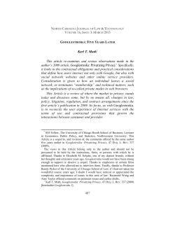 Full Text PDF - Journal of Law and Technology