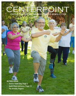 May 2015 Newsletter - North Clackamas Parks & Recreation District