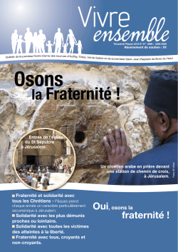 Vivre Ensemble - PÃ¢ques 2015 - format pdf