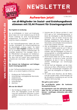 Newsletter SuE 03 2015 - DGB Region DÃ¼sseldorf