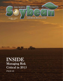 PDF - North Dakota Soybean Council