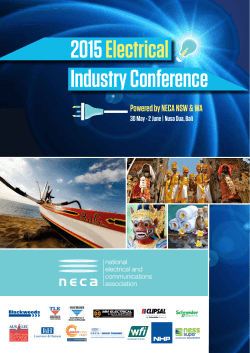 2015 Electrical Industry Conference