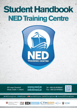 Untitled - NED Training Centre
