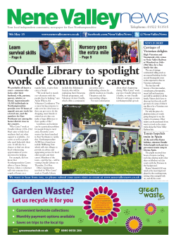Oundle Library to spotlight work of community carers