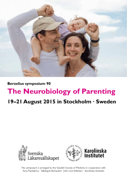 The Neurobiology of Parenting
