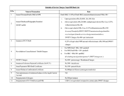 Schedule of Service Charges: Nepal SBI Bank Ltd. S.No. Nature of