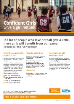 Confident Girls Brochure