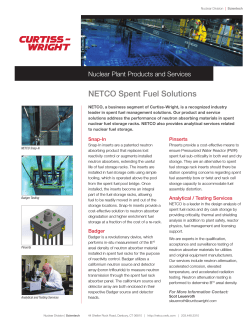 NETCO Spent Fuel Solutions