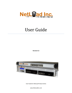 User Guide - Our Features