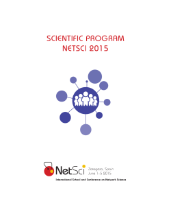 Here - NetSci2015
