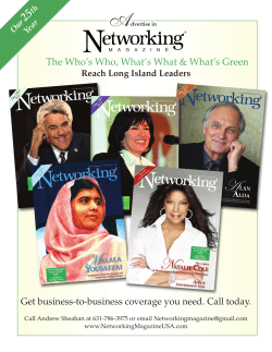 2015 Networking Media Kit