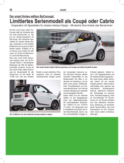 Smart - Neue Autos in Oberbayern
