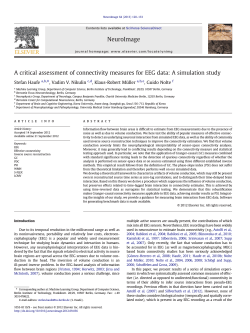 A critical assessment of connectivity measures for EEG data