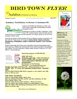 Audubon, TreeVitalize, to Partner in Southeast PA