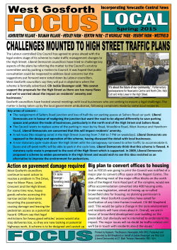 West Gosforth Focus March 2015 - Newcastle upon Tyne Liberal