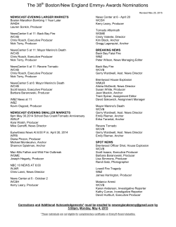 38th Nomination List-Updated