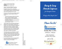 NJ Statewide Conference Brochure