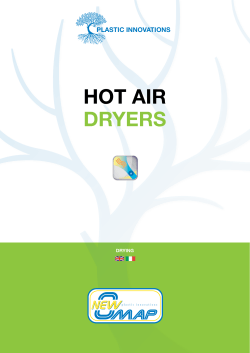 Plastic innovations Hot aiR DRYERs
