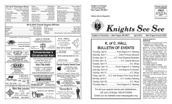 the April KC See See - Knights of Columbus New Prague, MN