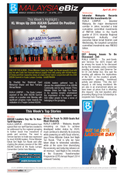 MALAYSIAeBiz - Bernama.com