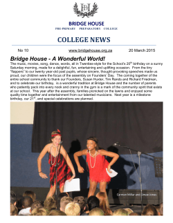 College Newsletter - 20-03-2015 - Newsletters