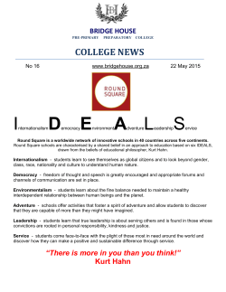 College Newsletter - 22-05-2015 - Newsletters