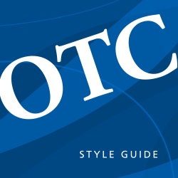 STYLE GUIDE - OTC News & Information