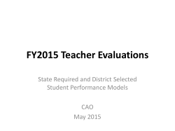 FY2015 Middle-High Teacher Evals CAOv03