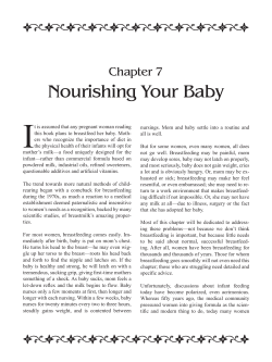 Nourishing Your Baby - NewTrends Publishing, Inc.