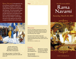 Rama Navami - New Vrindaban