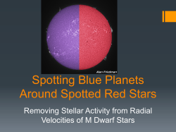 Spotting Blue Planets Around Spotted Red Stars: Removing Stellar