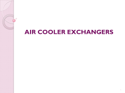 7. Air Cooler Exchangers