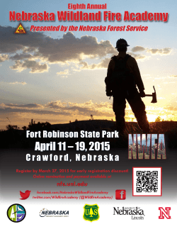 Brochure - Nebraska Forest Service