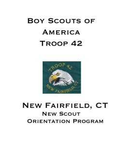 New Scout Guide for 2015 - Troop 42