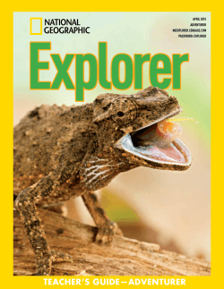 current issue - Explorer Magazine