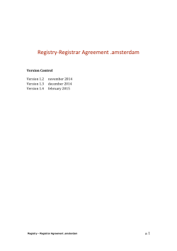 puntFRL Registry-Registrar Agreement (RRA) v1.3.docx