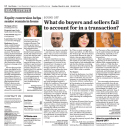What do buyers and sellers fail to account for in a