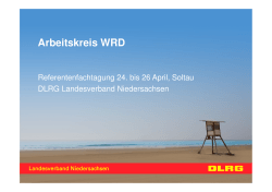 Arbeitskreis WRD - DLRG Landesverband Niedersachsen e.V.