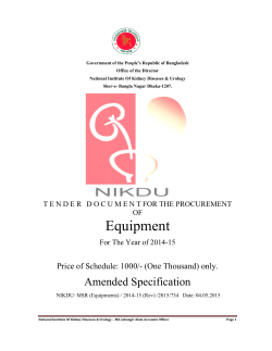 Final Amended Specification - National Institute of Kidney Diseases