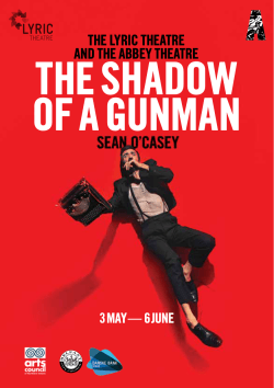 Shadow of a Gunman flyer