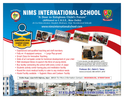 E-prospectus - Nims International School