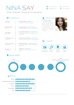 my resume.