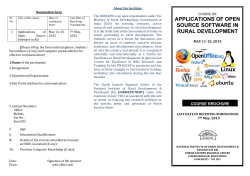 applications of open source software in rural development