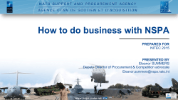 How to do business with NSPA
