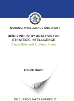 View online () - National Intelligence University
